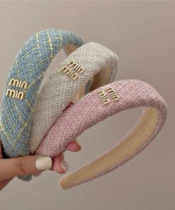 Băng đô vải Tweed